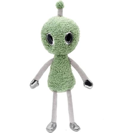 Söpö Alien 15'' Pehmeät Pehmolelut Täytetyt Avaruudenolennot
