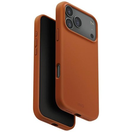 UNIQ Telefontaske til iPhone 17 Pro Max MagSafe Lino - Orange