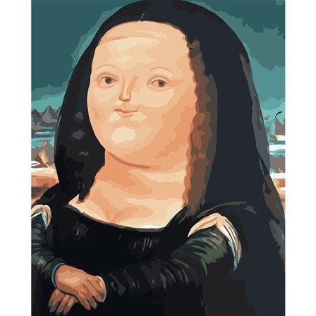Mona-Lisa -maalaa numeroiden mukaan