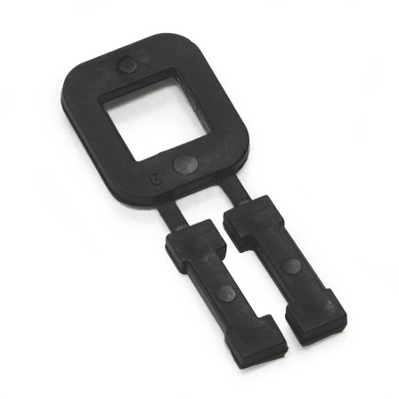 Kunststoffklemmen 13 mm, 1000 Stück