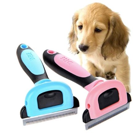 Hårbørste til hund og kat - rustfrit stål