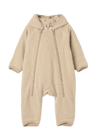 RIKIKI Fleeceoverall SIGGY Ytterkläder Beige 74