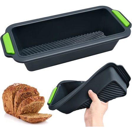 Silikon Toastform, Rektangulær Silikonbrødform for DIY