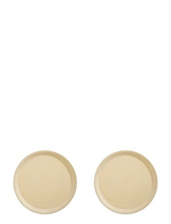 OYOY Living Design Yuka Lunch Plate - Pack Of 2 - Cream - Ø 19 CM