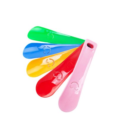 5-pakning Skohorn Barn, Plast Skohorn Lite 15cm Kort Skohorn, Bærbart Mini Skohorn for Kvinner, Menn, Eldre Enkel Fottøyhjelp