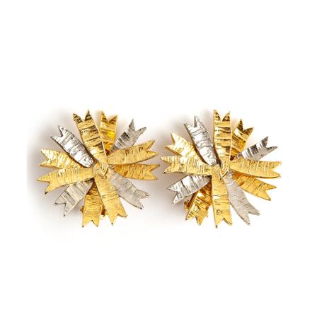 Kenneth Jay Lane Pre-owned, Pre-owned Jewellery Geel, Dames, Maat:ONE Size
