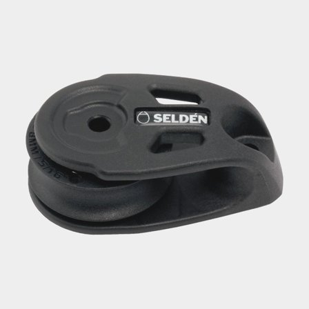 Deck block Seldén BBB 30, deck mounted, ball bearing, suitable for ropes Ø4 - 8 mm