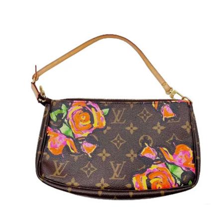 Louis Vuitton Vintage, Pre-owned Canvas louis-vuitton-bags Bruin, Dames, Maat:ONE Size
