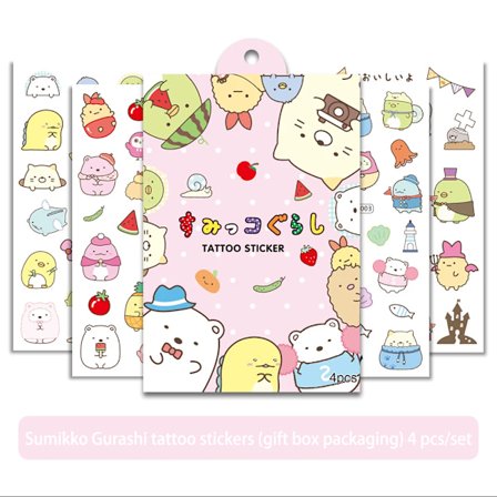 Disney Anime Frozen Mickey Mouse Sofia Barn Temporära Kroppskonst Tatuering Klistermärken Vattentät Transfertryck Klistermärken Presentförpackning