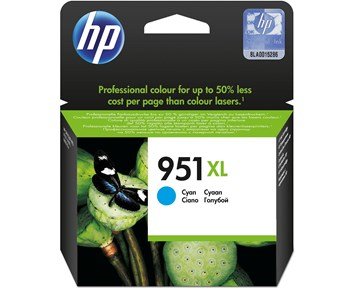 HP 951XL Cyan bläckpatron (CN046AE)