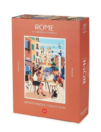 Balvi Puslespil Rom 1000 Stk - Brown - ONE SIZE