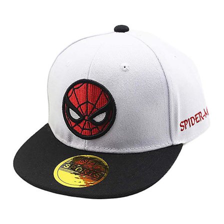 Børns Unisex Spiderman Snapback Baseball Cap Superhelt Justerbar Hat