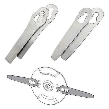 4-delad sladdlös gräsklippare metallblad PolyCut 2-2 gräsklippare FSA 45 ersättningsblad gräsklipparblad