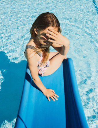 name it Nkfzislas Swimsuit - Pink - 110-116