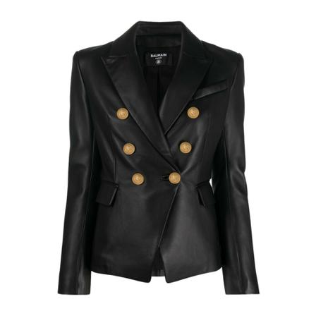 Balmain Blazer Sort, Dame