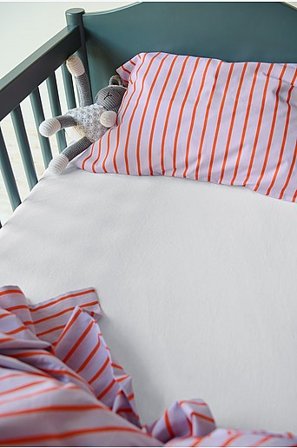 Jotex - Mini Faconsyet Lagen Jersey Hvid - GILLA - Køb Lagener hos Jotex