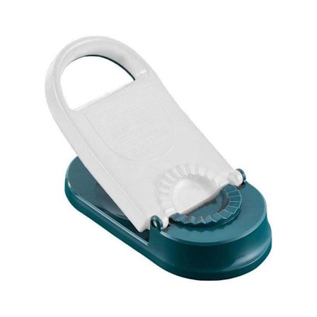 Degkavel för Dumplingdeg, Chapati-maskin, Pressform med handtag, Degpressare, Omslagsform, Bakverk, Vit & Grön