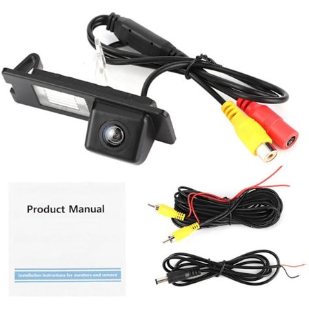 HD CCD IP68 Bakkamera, 170 Graders Nummerpladelys Parkeringskamera, Passer til Fluence Duster