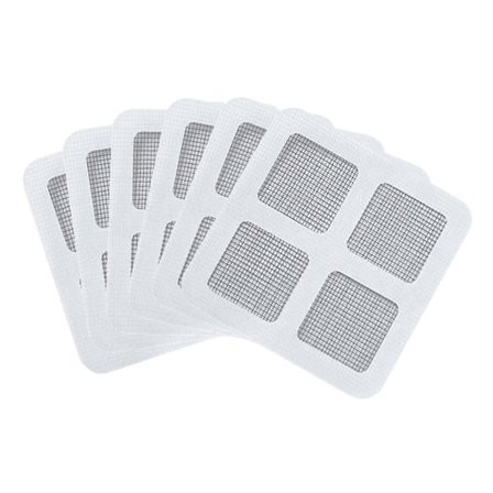 Gardinreparationslapper Bærbare Mesh Skærmreparationssæt til Verandaer Huller Hjem