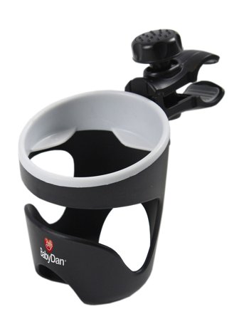 Cup Holder For Stroller/Pram By Babydan Black BabyDan