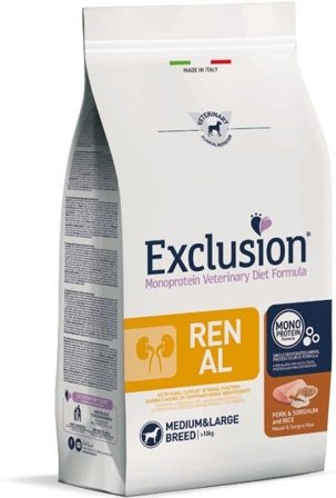 Exclusion Monoprotein Veterinary Diet Formula Renal Crocchette
