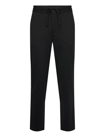 Lindbergh Superflex Relaxed Fit Pants - Black - M