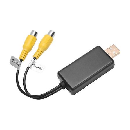 USB til CVBS RCA Video Output Adapter Boks Interface Tilslut til Skærm Visningsenhed til Android Ra