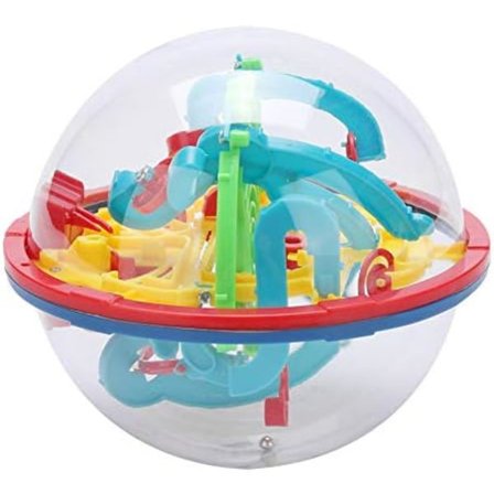 3D Maze Ball Puslespil Labyrint Sfæriske legetøj Puslespil Legetøj Rumtræning Fantasi