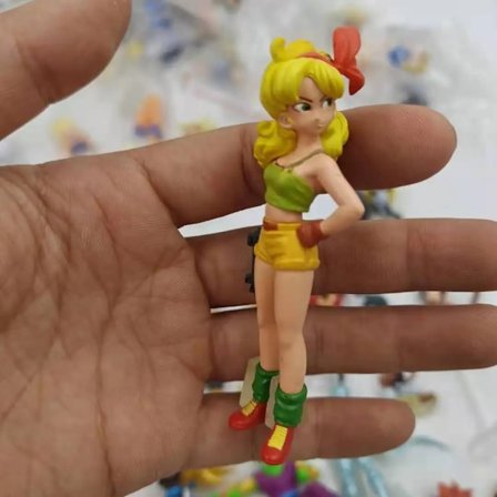 Bandai Dragon Ball HG DG Super Gacha Doll Goku Raditz Piccolo Vegetajv Gui Majinbuu Figur Sällsynt begränsad modell Några mindre brister