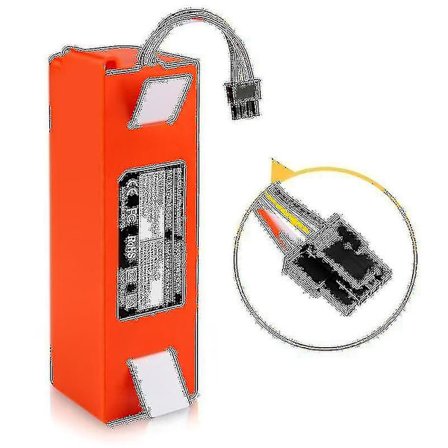 Oppladbar batteri for Xiaomi Robot Roborock Robot Vacuum Cleaner Størrelse1