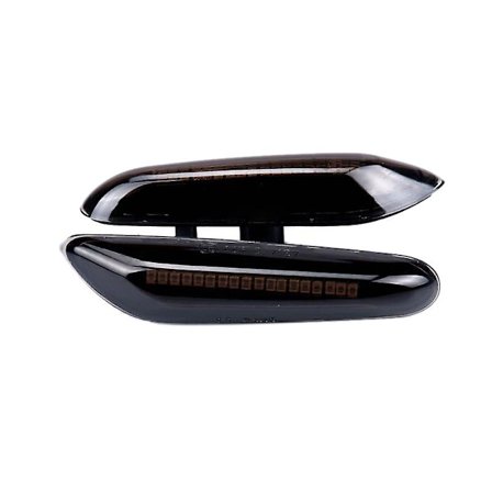 2 st LED Dynamiska Blinkers Sidolampa Sekventiell Blinkerlampa För - E46 E36 E60 E61 E90 E9