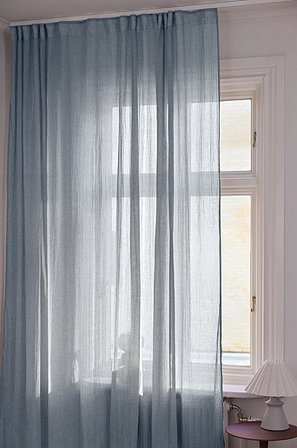 Jotex - Multifunktionsgardine 1-länge Extra Breit Dunkles meeresblau - LAYER - Kaufe Multifunktionsgardinen bei Jotex