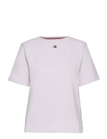 Bn Tee Half T-shirt Top Hvid Tommy Hilfiger