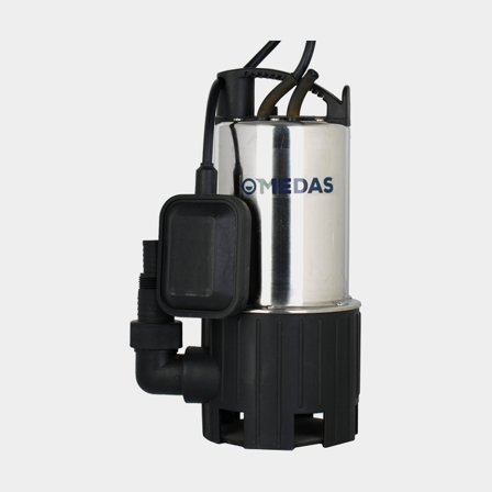 Submersible electric bilge pump Medas, 3200 GPH (200 liters / minute), 220 V, stainless steel, automatic start, with float switch