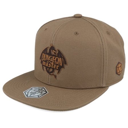 Critiql Hit - Brun snapback Keps - Dungeon Master Dragon Brown Earth Snapback @ Hatstore
