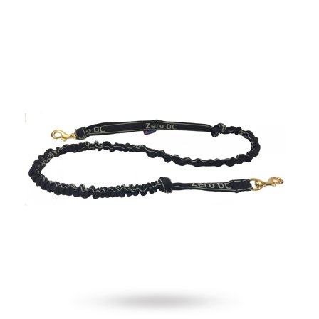 Zero DC - Zero DC Elastisk Draglina Svart - Över 10 kg - 2.7 m - Hundkoppel