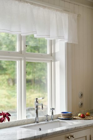 Jotex - Gardinkappe Hvit - LOVISA - Kjøp Lingardiner hos Jotex