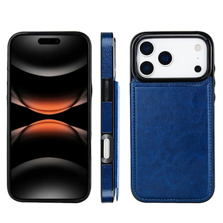 iPhone 17 Pro Skal Plånboksskydd med Premium Finish