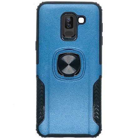 Samsung Galaxy A6+ - Skal med Ringhållare