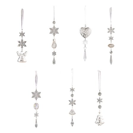 Särkymätön akryylinen joulukoriste useissa muodoissa sisäkäyttöön