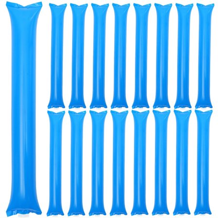 40 stk. oppustelige pinde støjpind oppustelige bomplastpinde festartikler (FMY)