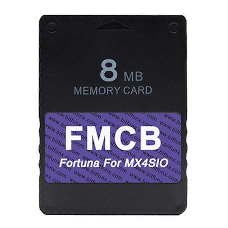 8MB FMCB-kortti V1.966 PS2:lle MX4SIO SIO2SD SD-korttisovittimella Asennettu OPL Playstation 2 -pelikonsolille