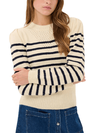Saint Tropez OlenaSZ Pullover Tröjor Dam Beige S