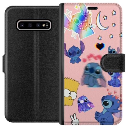 Samsung Galaxy S10+ Lommeboketui Stitch