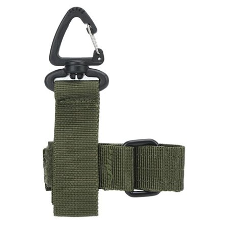 Monikäyttöiset nylon-hanskat, koukku, työhansikkaat, kiipeilyköysi, säilytys, anti-lost-ripustuslukko (armeijanvihreä)