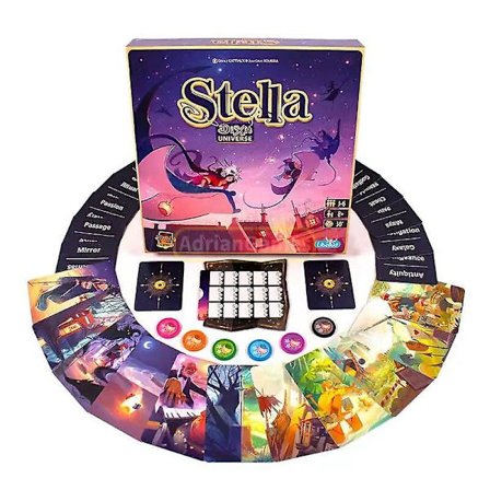 Dixit Stella Univerus englantilainen lautapeli Dixit Expansion Journey Harmonies Daydreams Korttiystävät Perheillallinen Juhlat Lautapeli