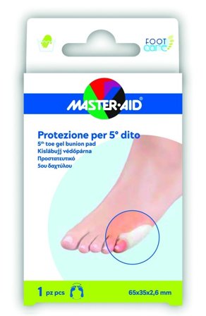 Master-Aid Foot Care Protezione Gel 5° Dito 1 Pezzo