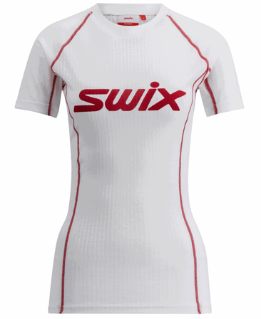RaceX Classic Short Sleeve W Bright White/Swix Red