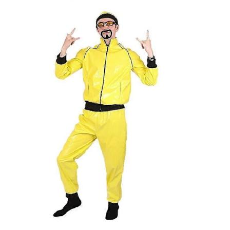 2024 Rapper Cosplay - Julkkispuvustus Aikuisten Varten, Hieno Pukeutumiskokonaisuus Tarvikkeilla, Hauska Halloween- tai Polttaripukeutumiskokonaisuus 