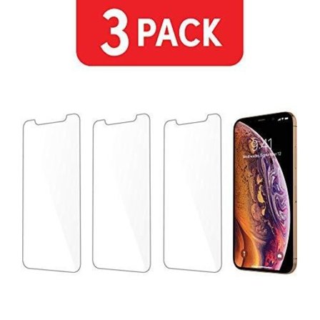 3 st hög kvalitet Härdat glas för iphone 11 pro max